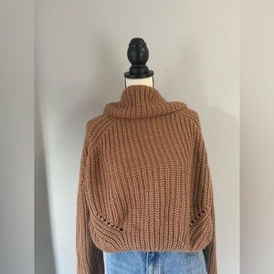 Brown sweater